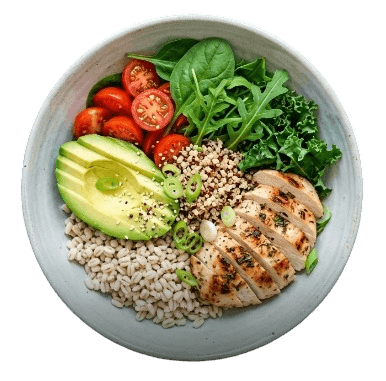 Healthy food bowl